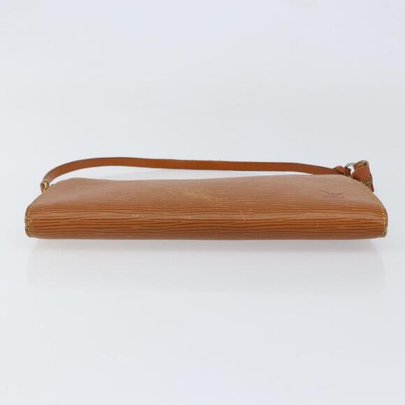 LOUIS VUITTON Epi Pochette Accessoires Accessory Pouch Brown M52953 Auth 152133 - Picture 5 of 16